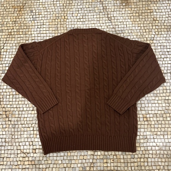 Aritzia Sunday Best Peggy Crew Cable Knit Sweater - Picture 3 of 3